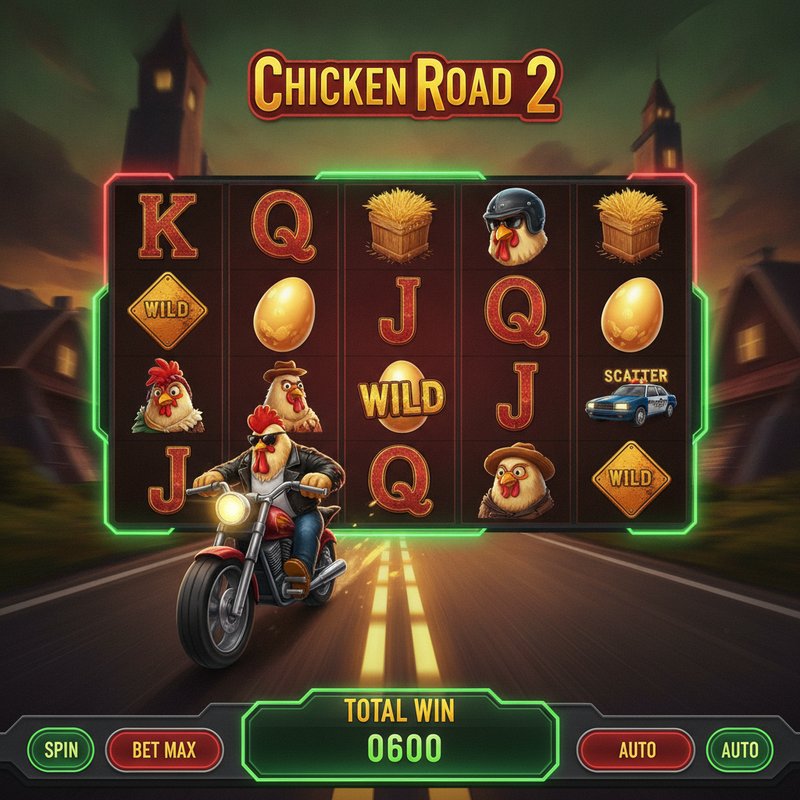 Schermata di gioco Chicken Road 2
